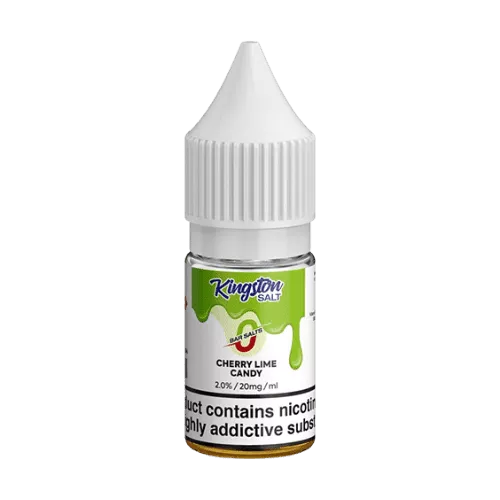 Product Image of Cherry Lime Candy Nic Salt E-Liquid by Kingston Bar Salts 10ml