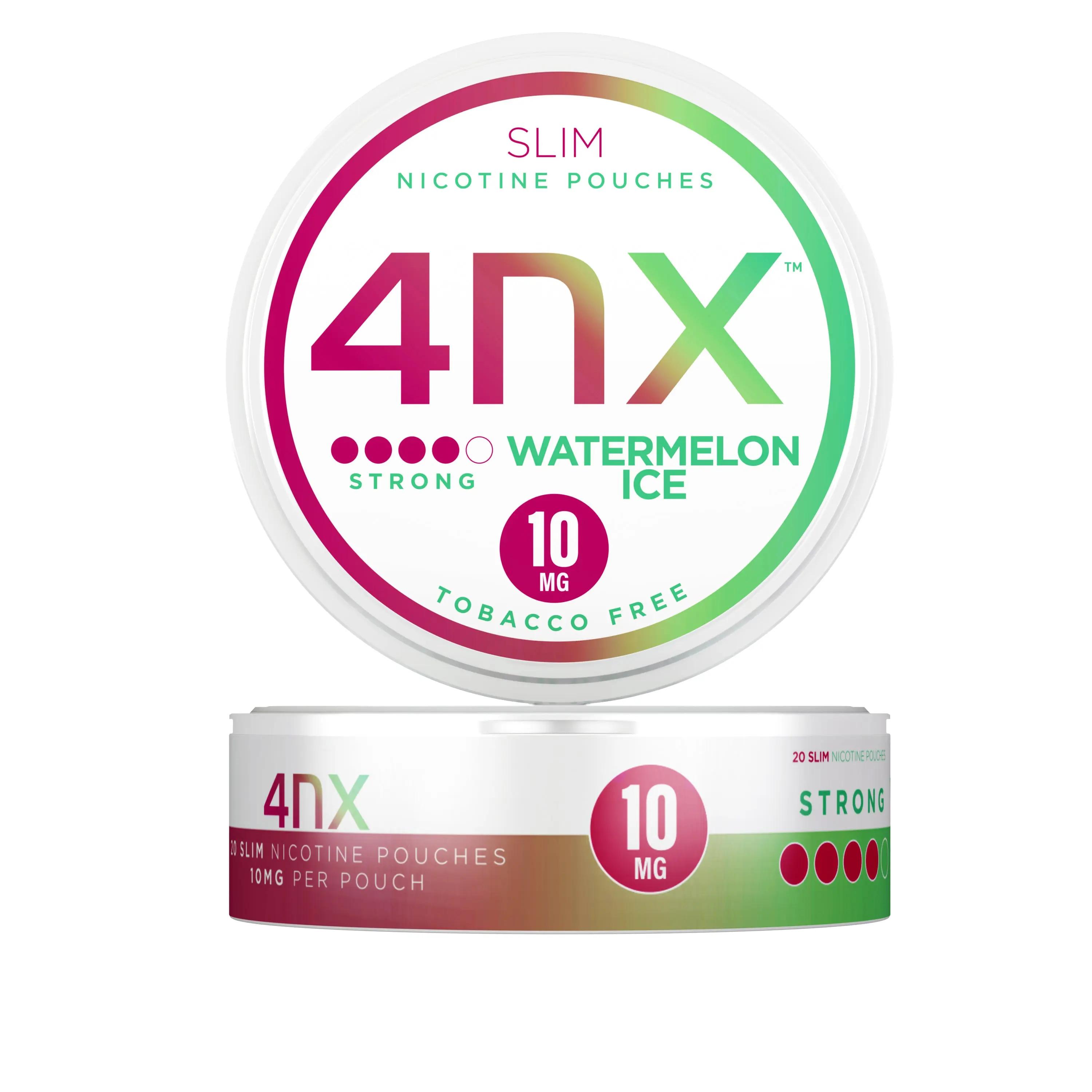 Product Image of Watermelon Ice Strong Nicotine Pouches by 4NX 10mg