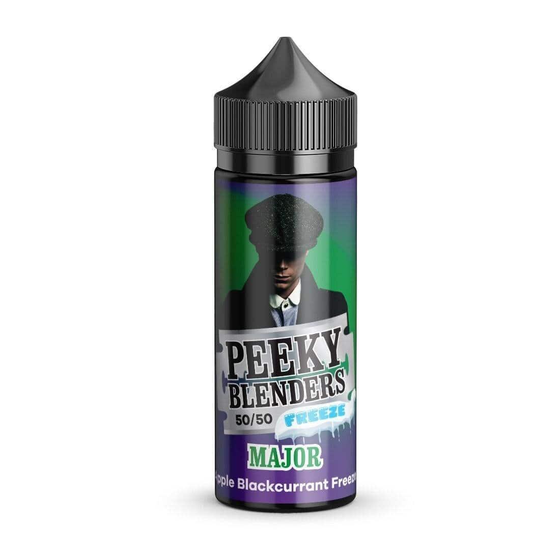 Product Image of Peeky Blenders E Liquid Freeze - Major (Apple Blackcurrant Freeze) - 100ml