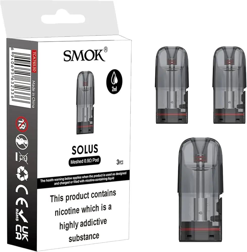 Product Image of Smok Solus Replacement Pods (Pack of 3)