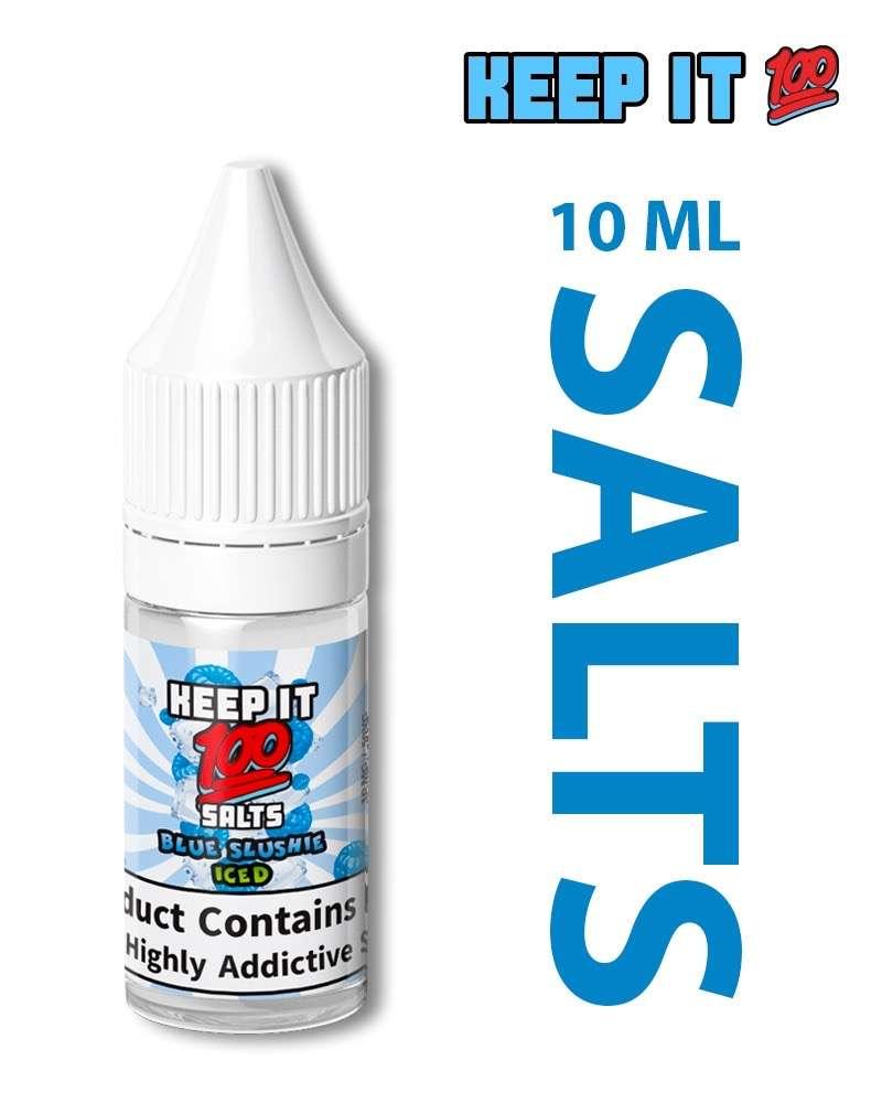 Product Image of Blue Slushie Iced Nic Salt E-liquid by Keep It 100 10ml