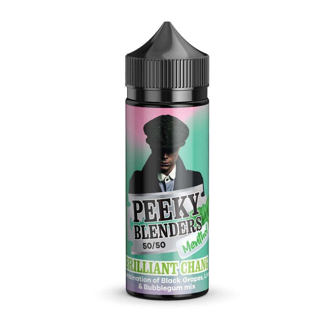 Product Image of Peeky Blenders E Liquid Menthol - Brilliant Chang (Black Grape, Lime Bubblegum) - 100ml