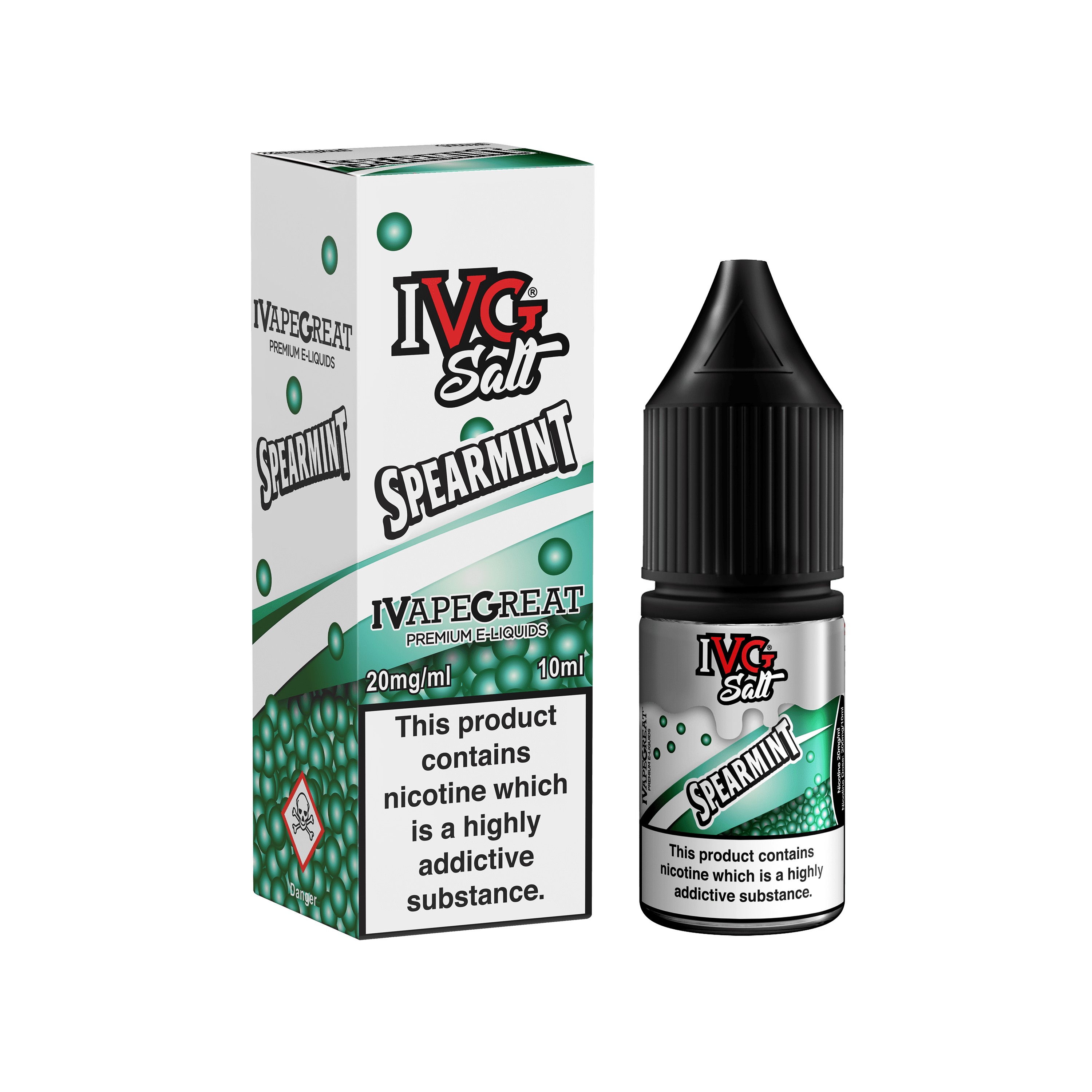 Product Image of Spearmint Nic Salt E-Liquid By IVG 10ml