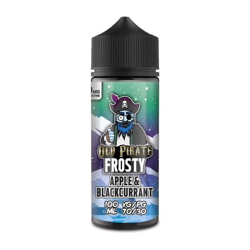 Product Image of Old Pirate E Liquid Frosty - Apple & Blackcurrant - 100ml