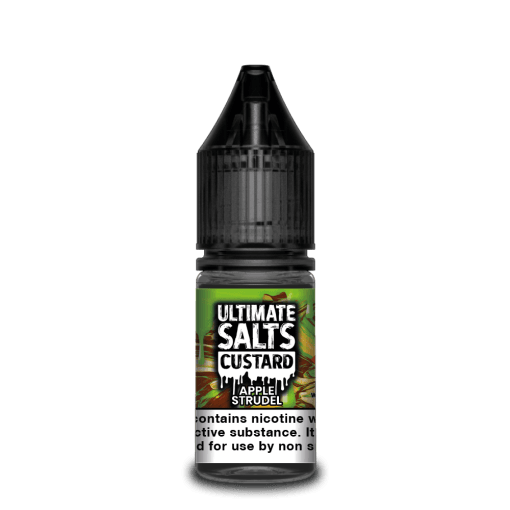 Product Image of Apple Strudel Custard Nic Salt E-Liquid by Ultimate Salts 10ml