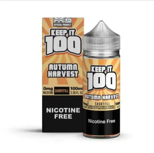 Product Image of Keep It 100 E Liquid - Autumn Harvest - 100ml