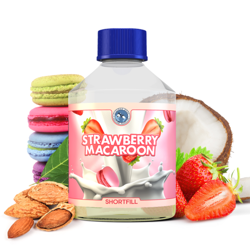 Product Image of Flavour Boss E Liquid - Strawberry Macaroon - 200ml