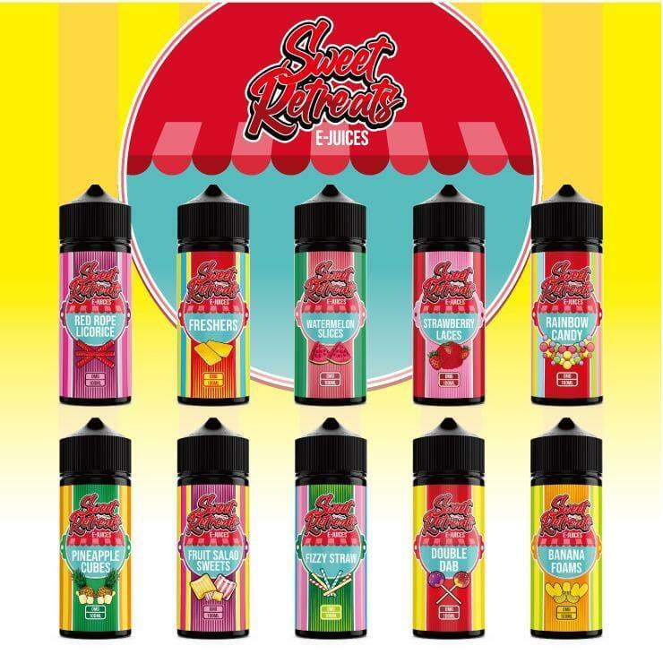 Product Image of Sweet Retreats E Liquid - Banana Foams - 100ml