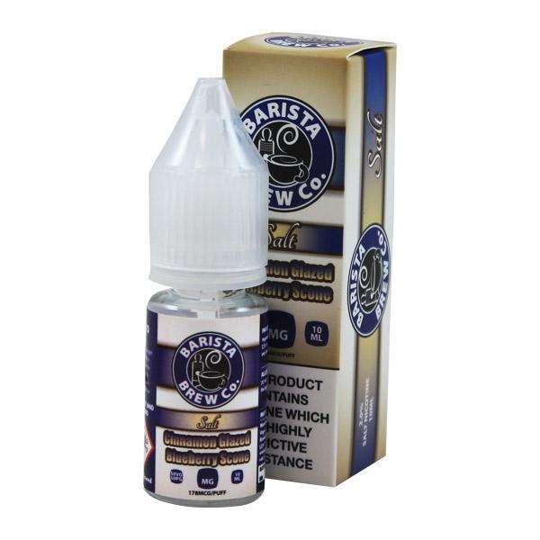 Product Image of Cinnamon Glazed Blueberry Scone Nic Salt E-liquid by Barista Brew 10ml