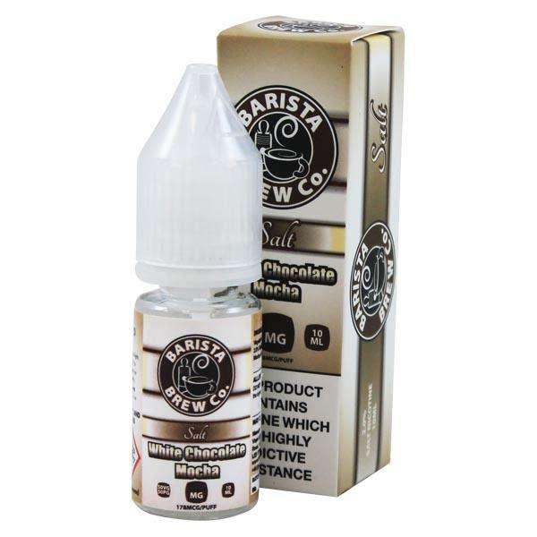 Product Image of White Chocolate Mocha Nic Salt E-liquid by Barista Brew 10ml