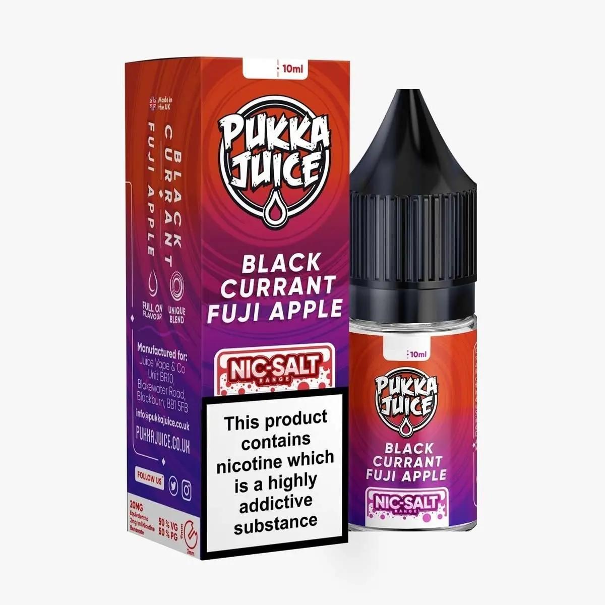 Product Image of Pukka Juice E Liquid - Blackcurrant Fuji Apple - 10ml