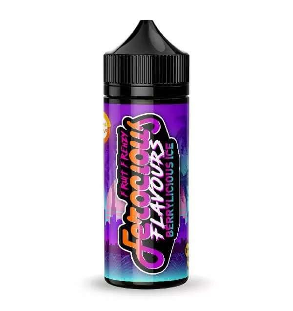 Product Image of Ferocious Fruit Frenzy E Liquid - Berrylicious Ice- 100ml