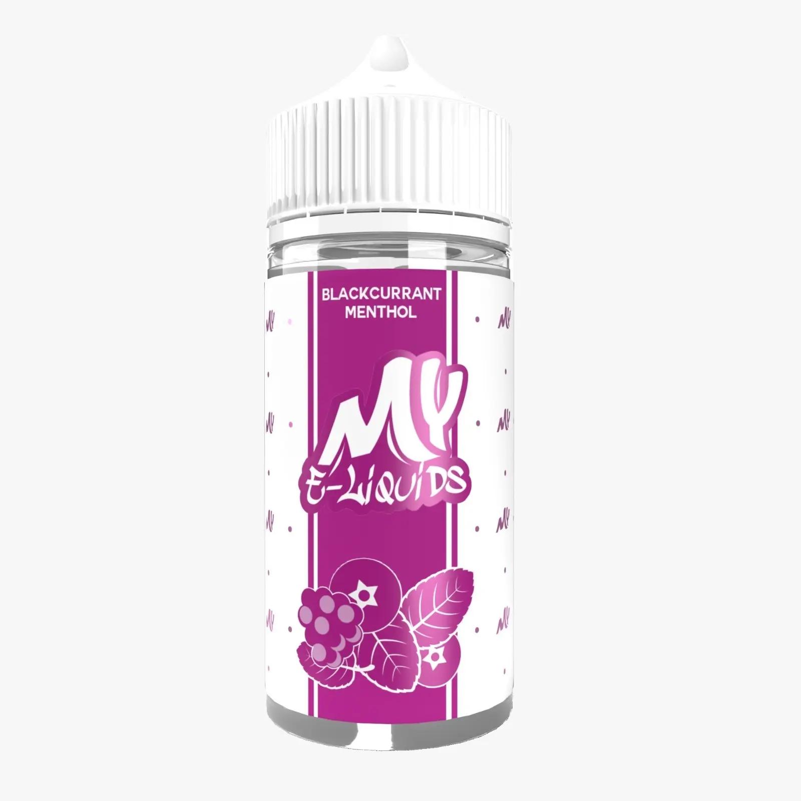 Product Image of My E liquids - Blackcurrant Menthol - 100ml