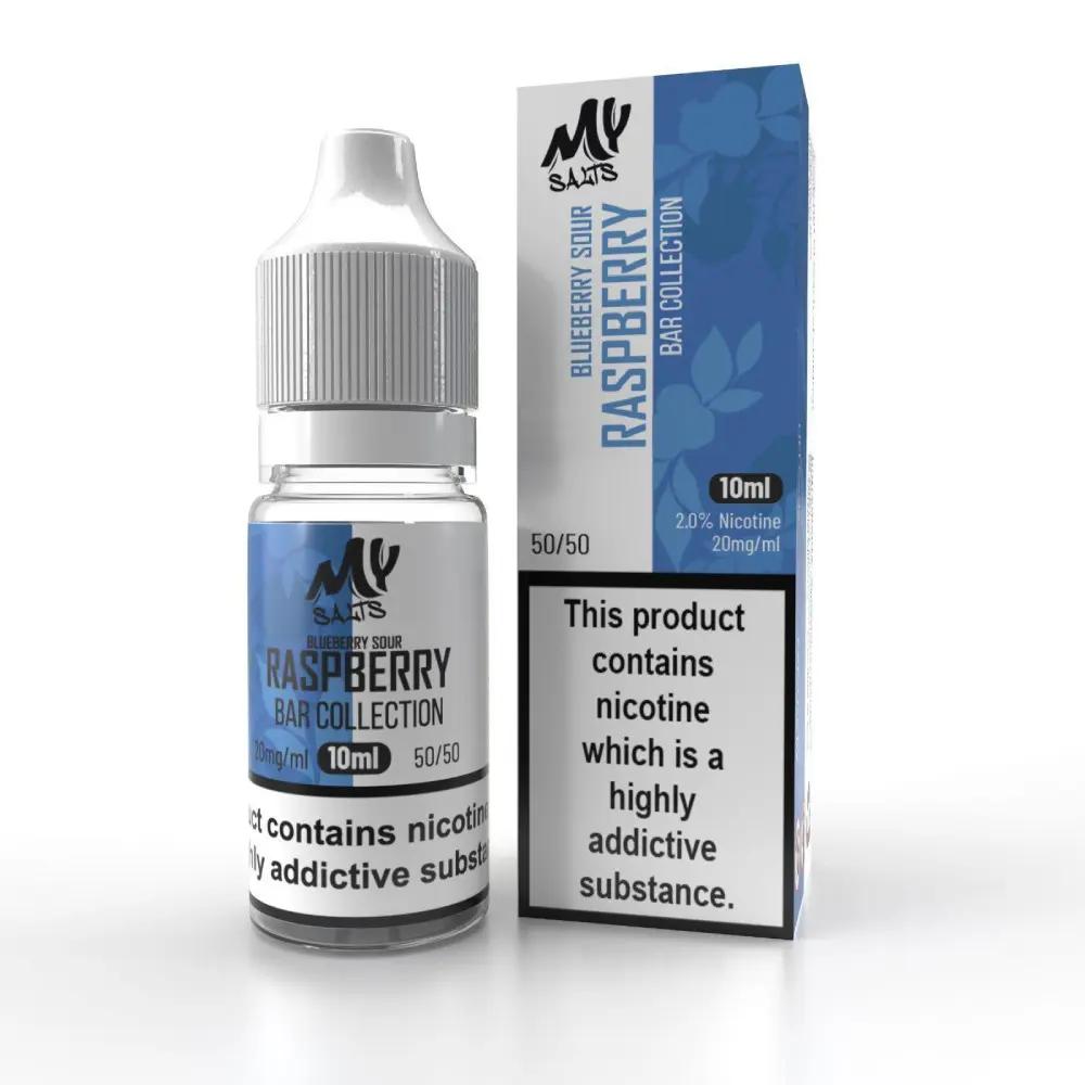 Product Image of Blueberry Sour Raspberry Nic Salt E-liquid by My Salt Nic Salt 10ml