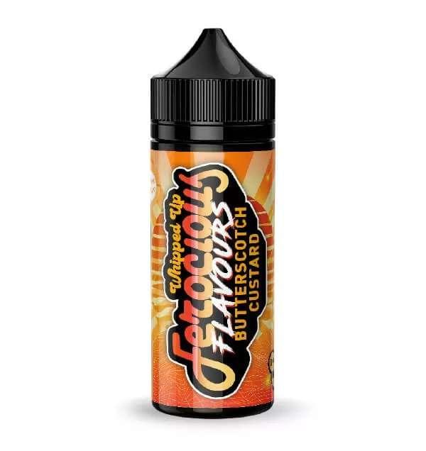 Product Image of Ferocious Whipped Up E Liquid - Butterscotch Custard - 100ml (Expired 2023)