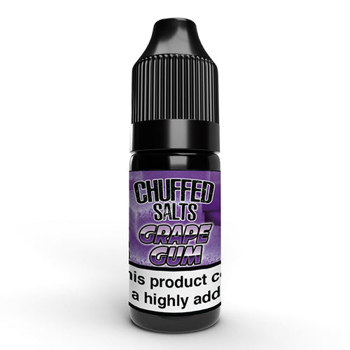 Product Image of Grape Gum Nic Salt E-Liquid by Chuffed Salts 10ml