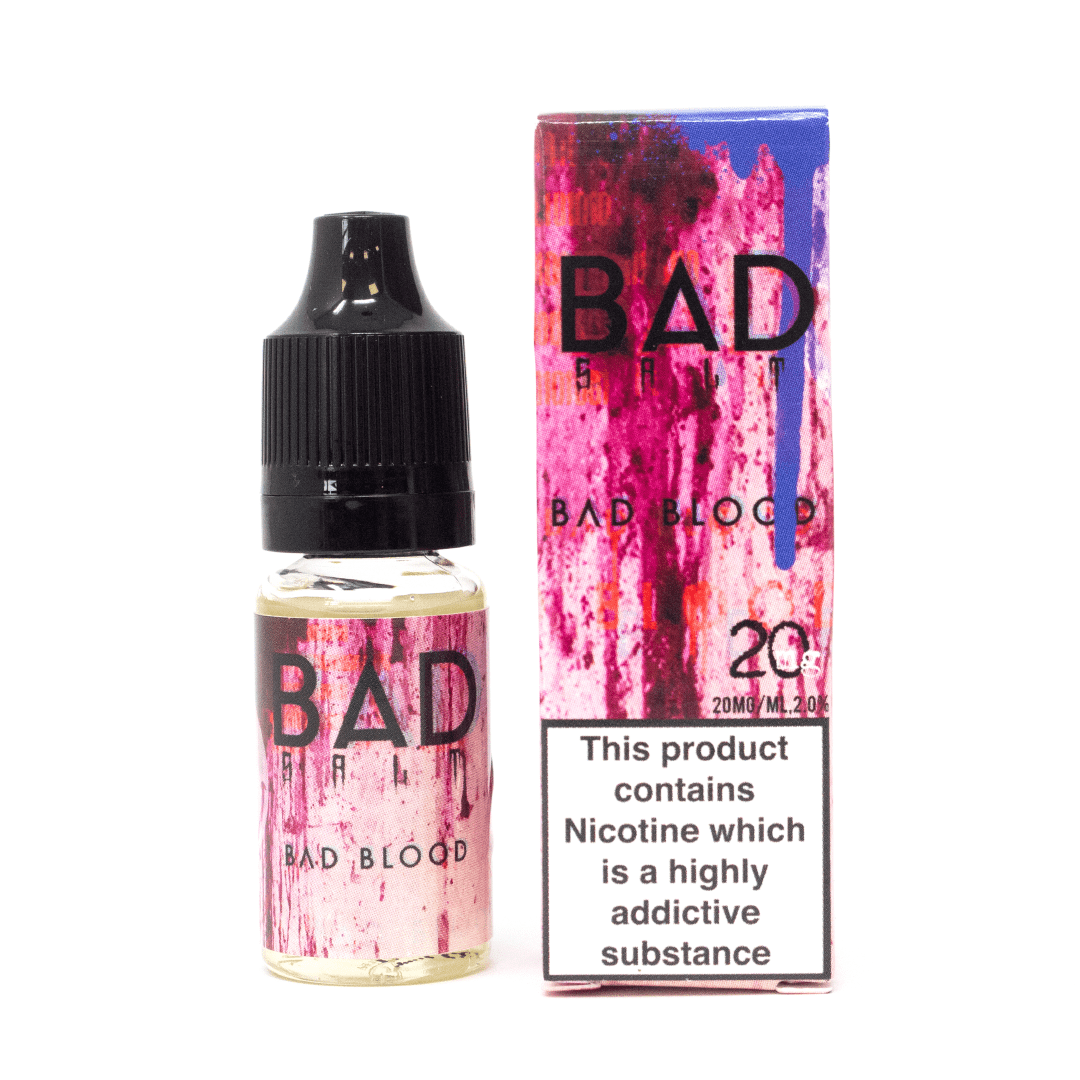 Product Image of Bad Blood Nic Salt E-Liquid by Bad Drip Salts 10ml