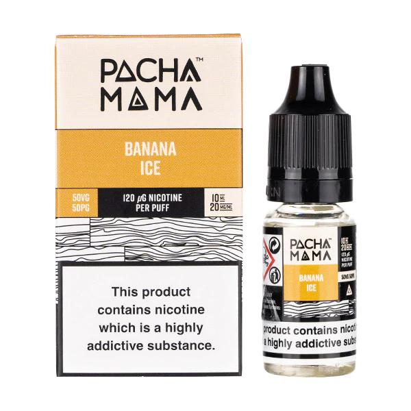 Product Image of Banana Ice Nic Salt E-Liquid by Pacha Mama 10ml