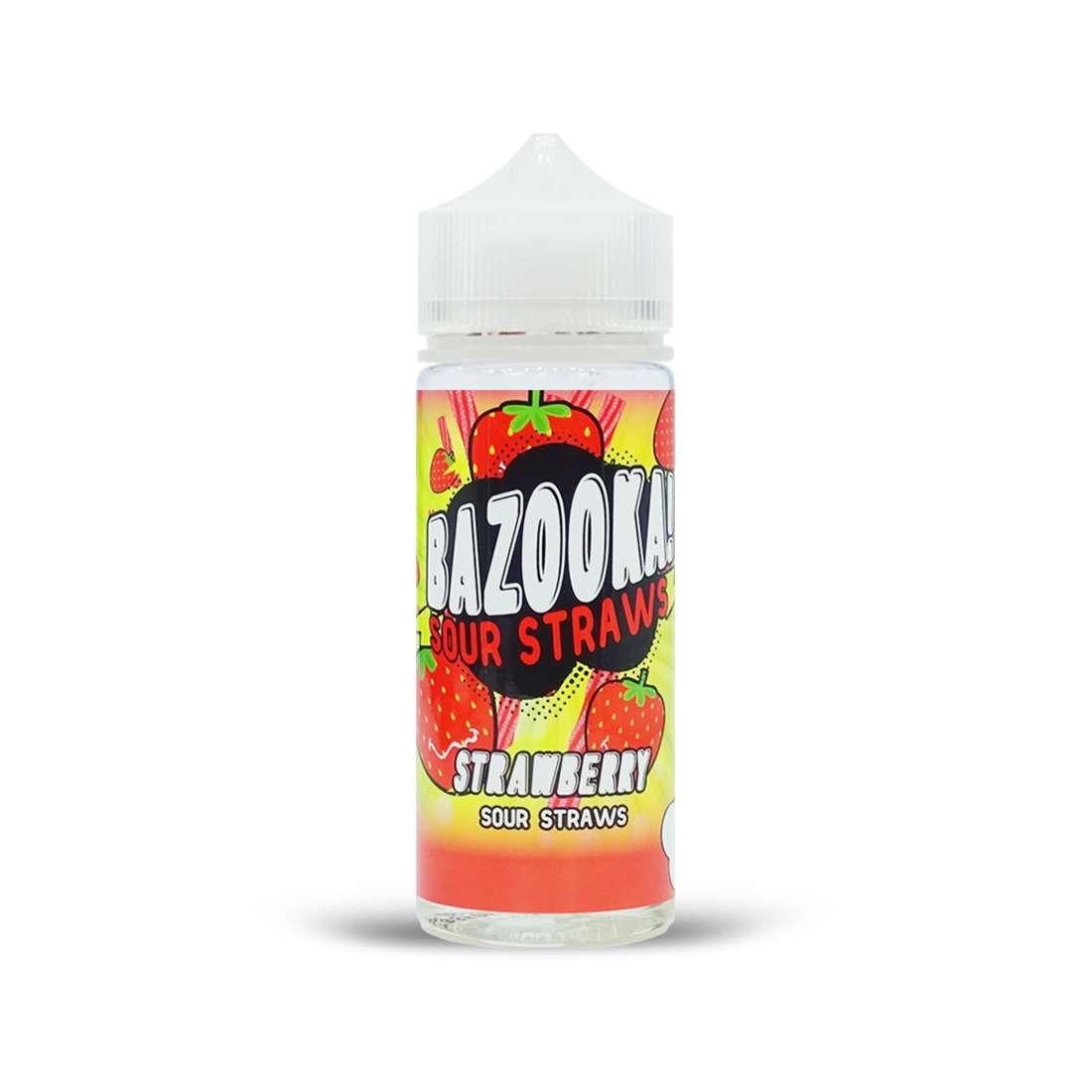 Product Image of Bazooka E Liquid - Strawberry Sour Straws - 100ml