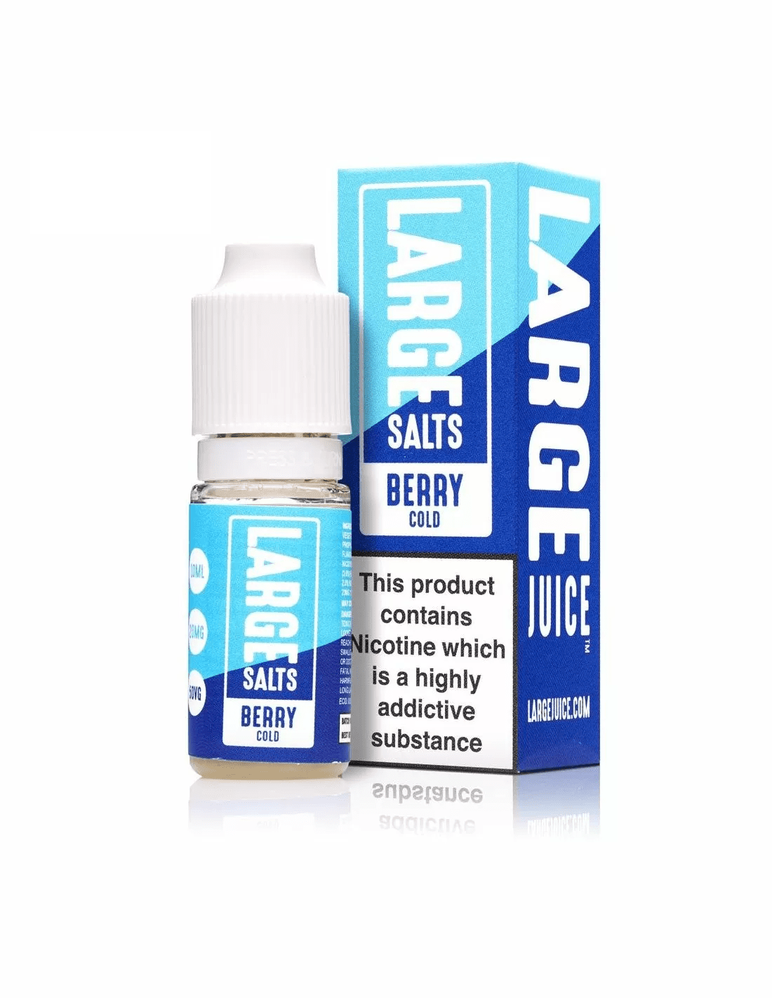 Product Image of Berry Cold Nic Salt E-Liquid by Large Salts 10ml