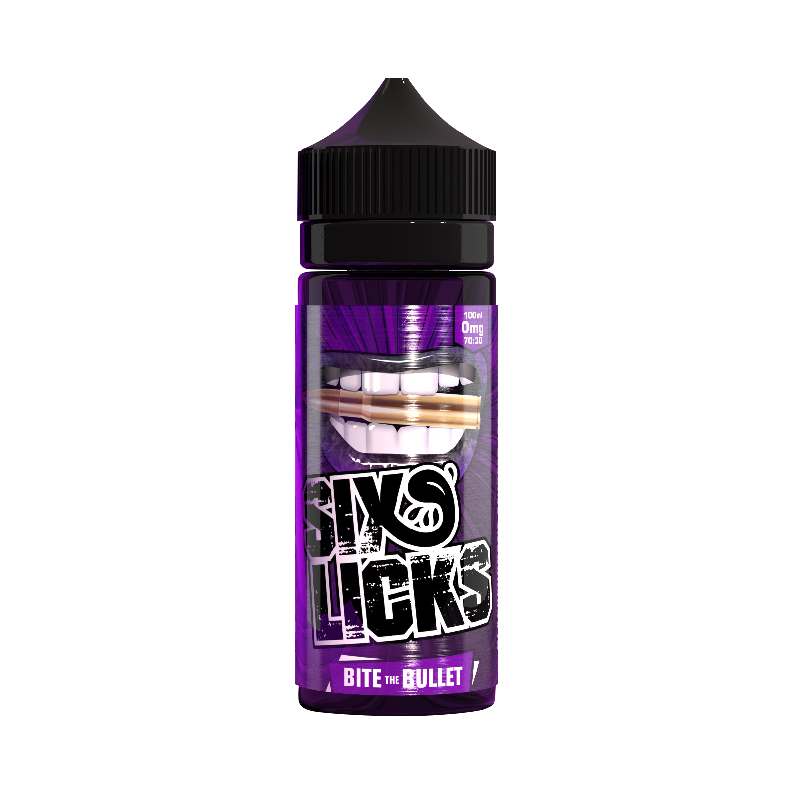 Product Image of Six Licks E Liquid - Bite the Bullet - 100ml