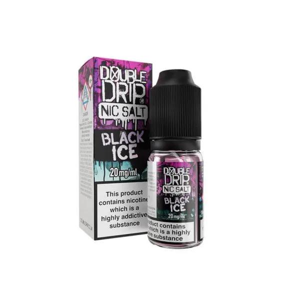 Product Image of Black Ice Nic Salt E-Liquid by Double Drip Salts 10ml