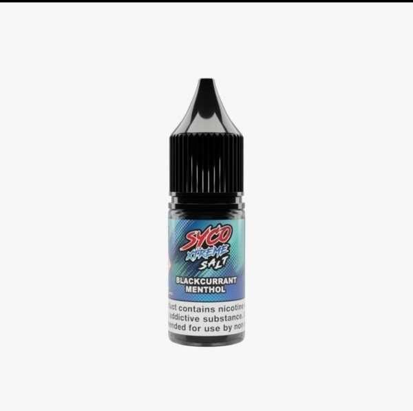 Product Image of Blackcurrant Menthol Nic Salt E-Liquid by Syco Xtreme 10ml