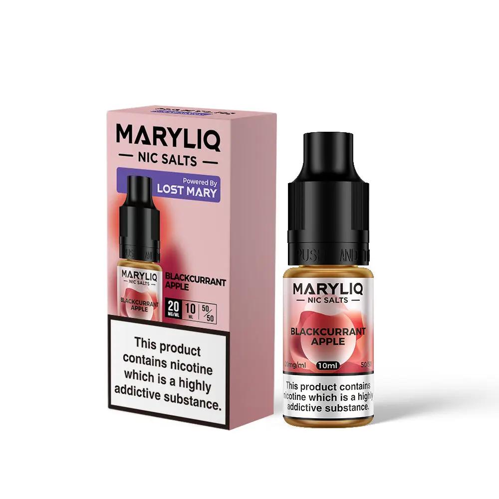 Product Image of Blackcurrant Apple Nic Salt E-Liquid by Maryliq Salts 10ml