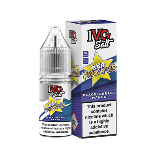 Product Image of Blackcurrant Mango Nic Salt E-Liquid by IVG Bar Salt Favourites