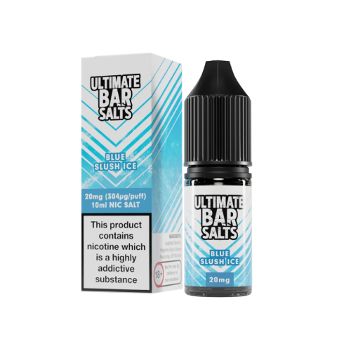 Product Image of Blue Slush Ice Nic Salt E-Liquid by Ultimate Bar Salts 10ml