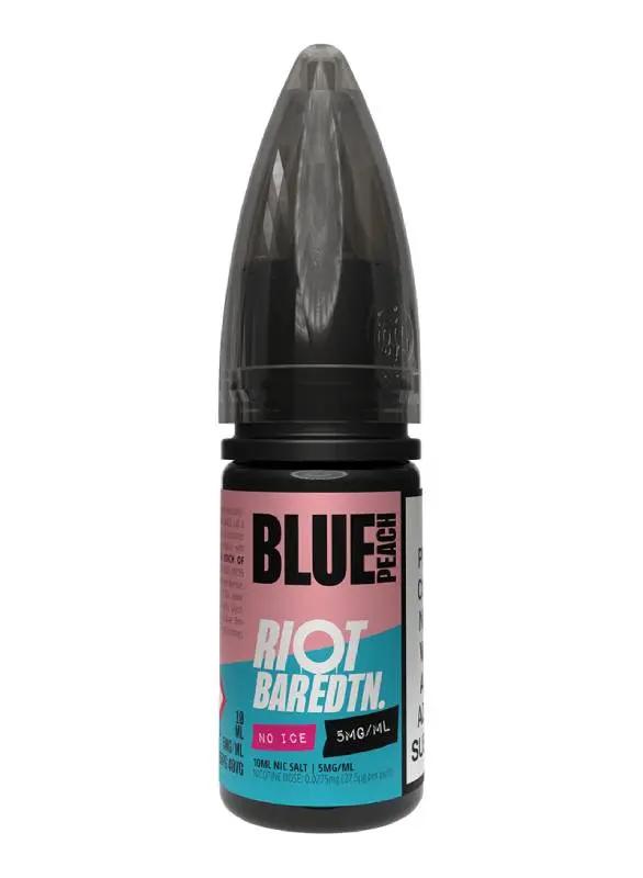 Product Image of Blue Peach Nic salt E liquid by Riot Bar Edition 10ml