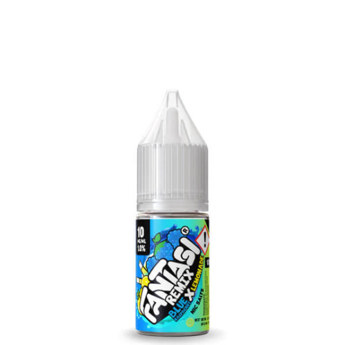 Product Image of Blue Raspberry Lemonade Nic Salt E-Liquid by Fantasi Remix 10ml