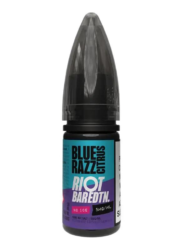 Product Image of Blue Razz Citrus Nic Salt E-Liquid by Riot Bar Edition 10ml