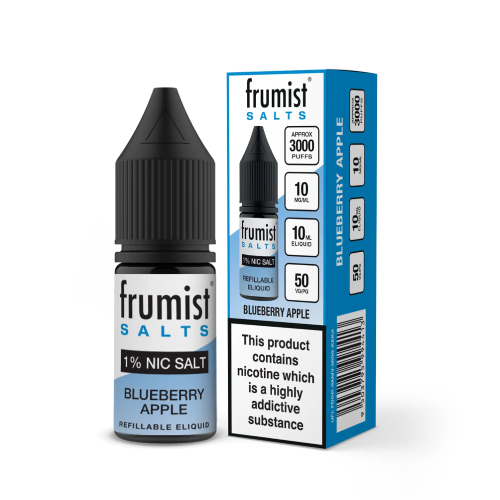 Product Image of Blueberry Apple Nic Salt E-Liquid by Frumist Salts 10ml