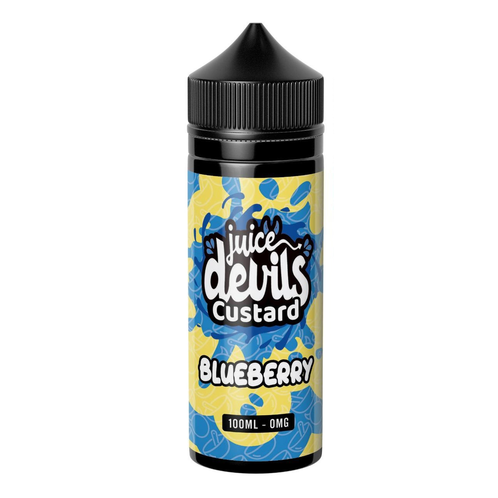 Product Image of Juice Devils E Liquid Custard - Blueberry - 100ml ( Expired 2023)