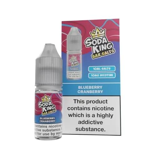 Product Image of Blueberry Cranberry Nic Salt E-Liquid by Soda King Bar Salts 10ml