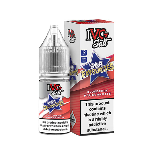 Product Image of Blueberry Pomegranate Nic Salt E-Liquid by IVG Bar Salt Favourites