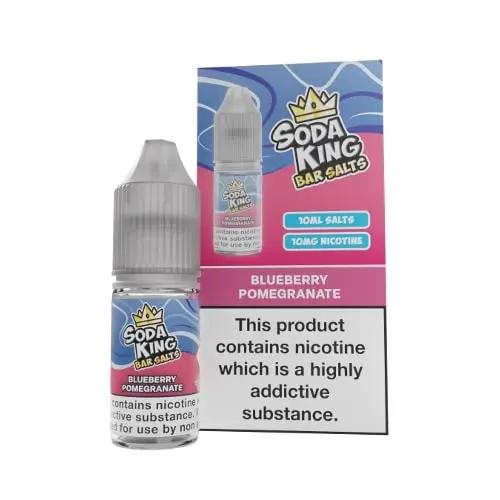 Product Image of Blueberry Pomegranate Nic Salt E-Liquid by Soda King Bar Salts 10ml