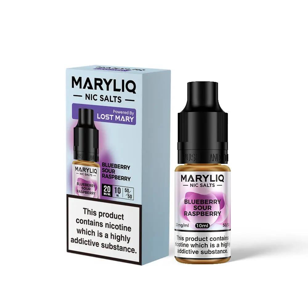 Product Image of Blueberry Sour Raspberry Nic Salt E-Liquid by Maryliq Salts 10ml