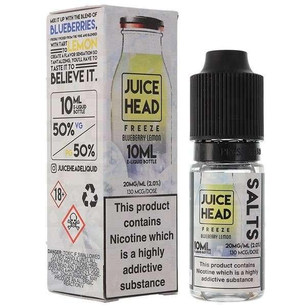 Product Image of Blueberry Lemon Freeze Nic Salt E-Liquid by Juice Head 10ml -(Expired 09/2022)