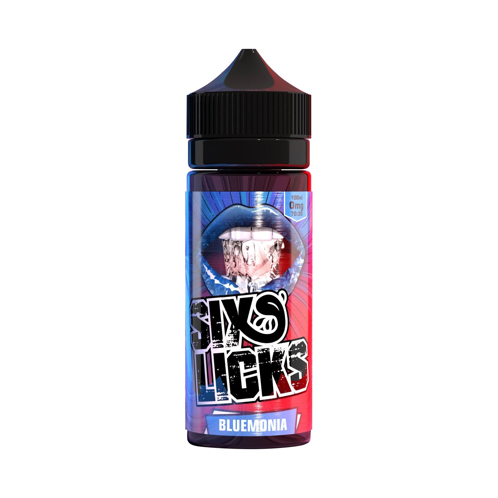 Product Image of Six Licks E Liquid - Bluemonia - 100ml