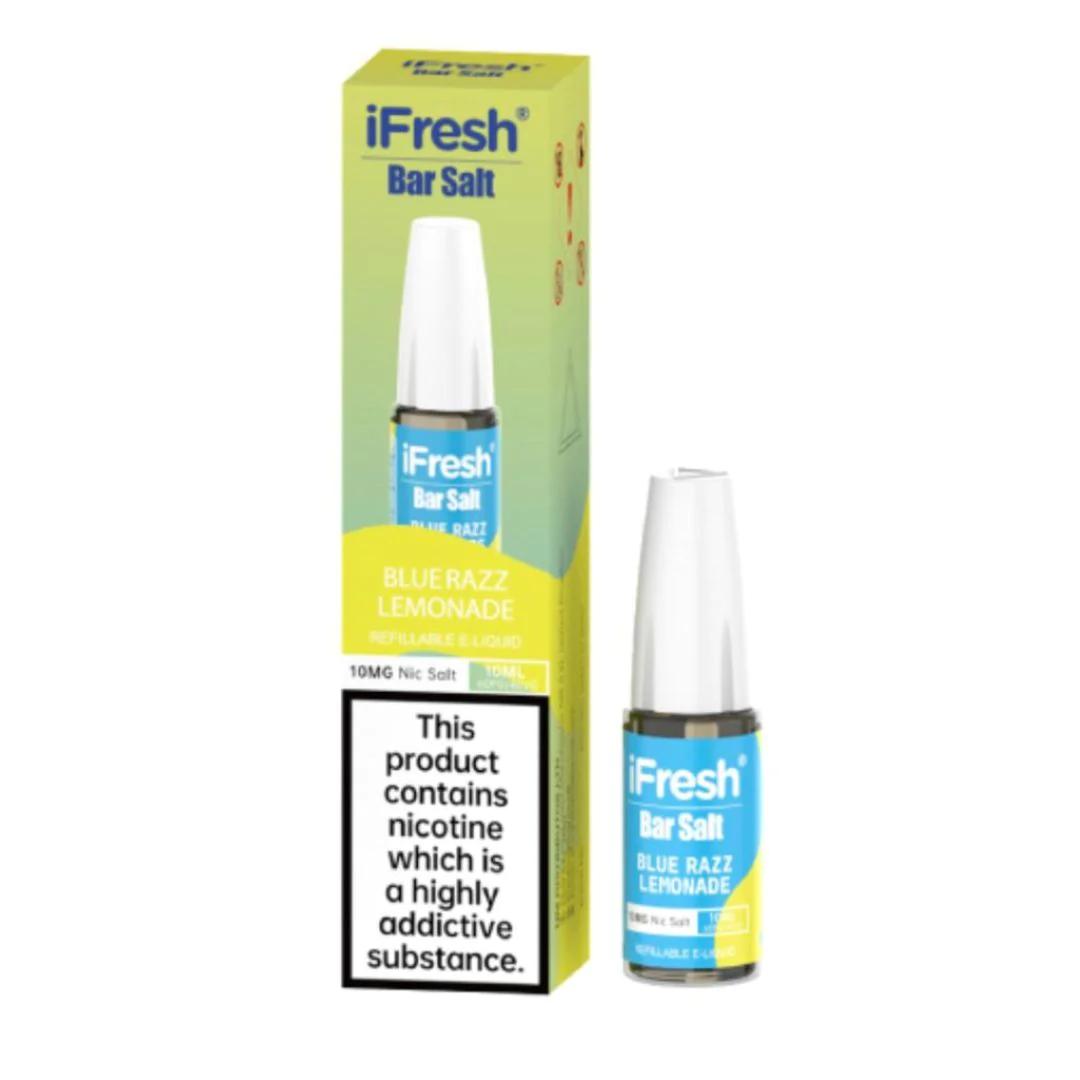 Product Image of Blue Razz Lemonade Nic Salt E-Liquid by iFresh 10ml