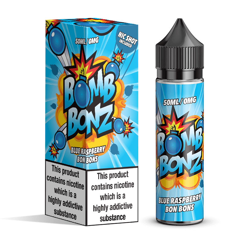 Product Image of Bomb Bonz E Liquid - Blue Raspberry - 50ml