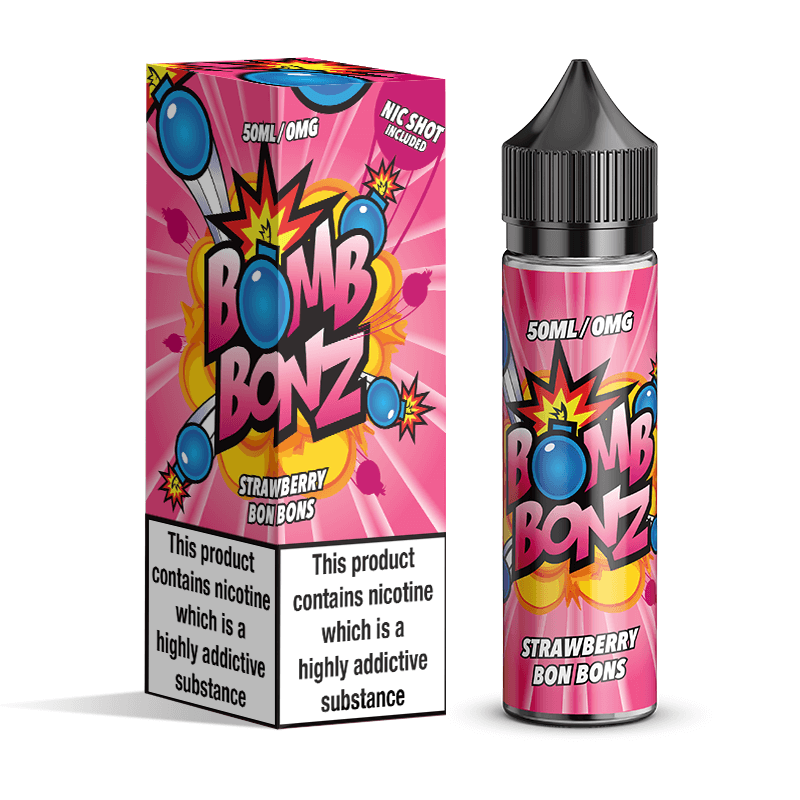 Product Image of Bomb Bonz E Liquid - Strawberry - 50ml