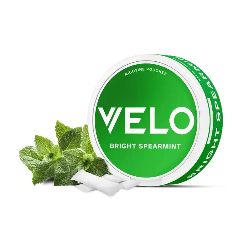 Product Image of Bright Spearmint Slim Nicotine Pouches by Velo