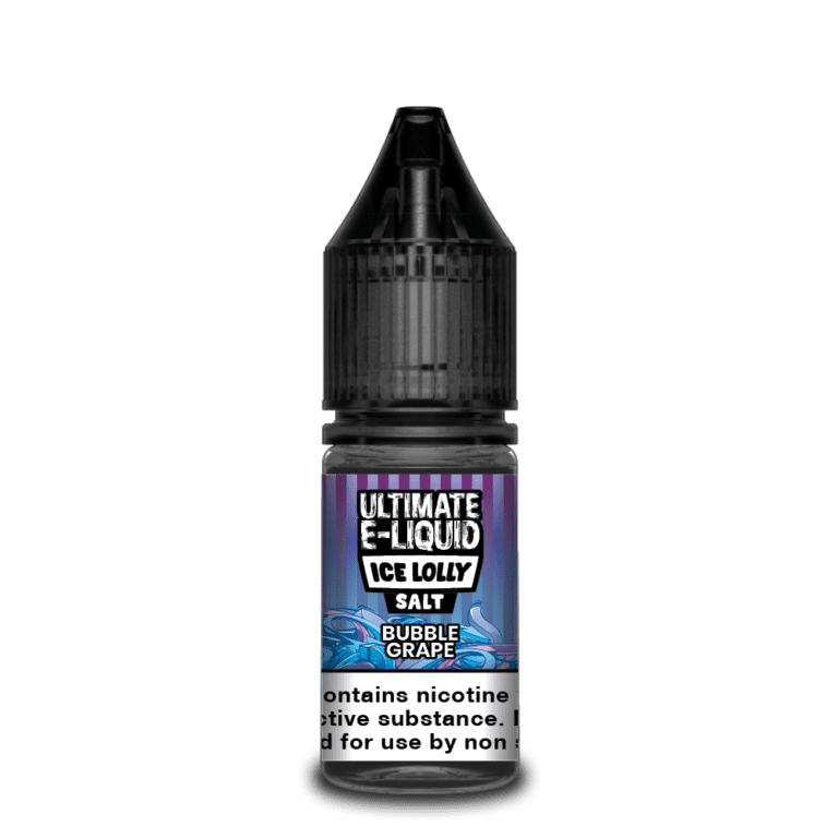 Product Image of Bubble Grape Ice Lolly Nic Salt E-Liquid by Ultimate Salts 10ml