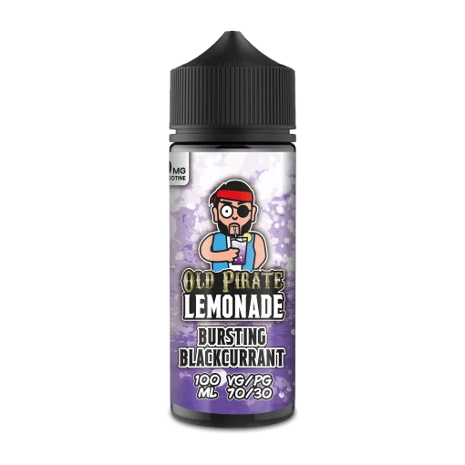 Product Image of Old Pirate E Liquid Lemonade - Bursting Blackcurrant - 100ml