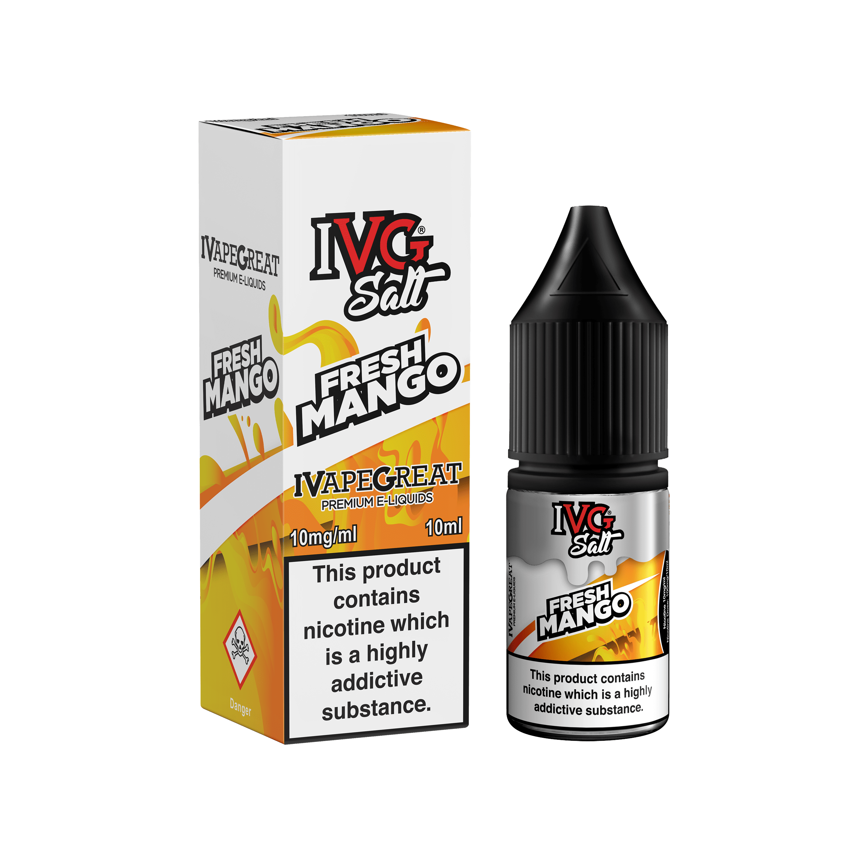 Product Image of Fresh Mango Nic Salt E-Liquid By IVG 10ml