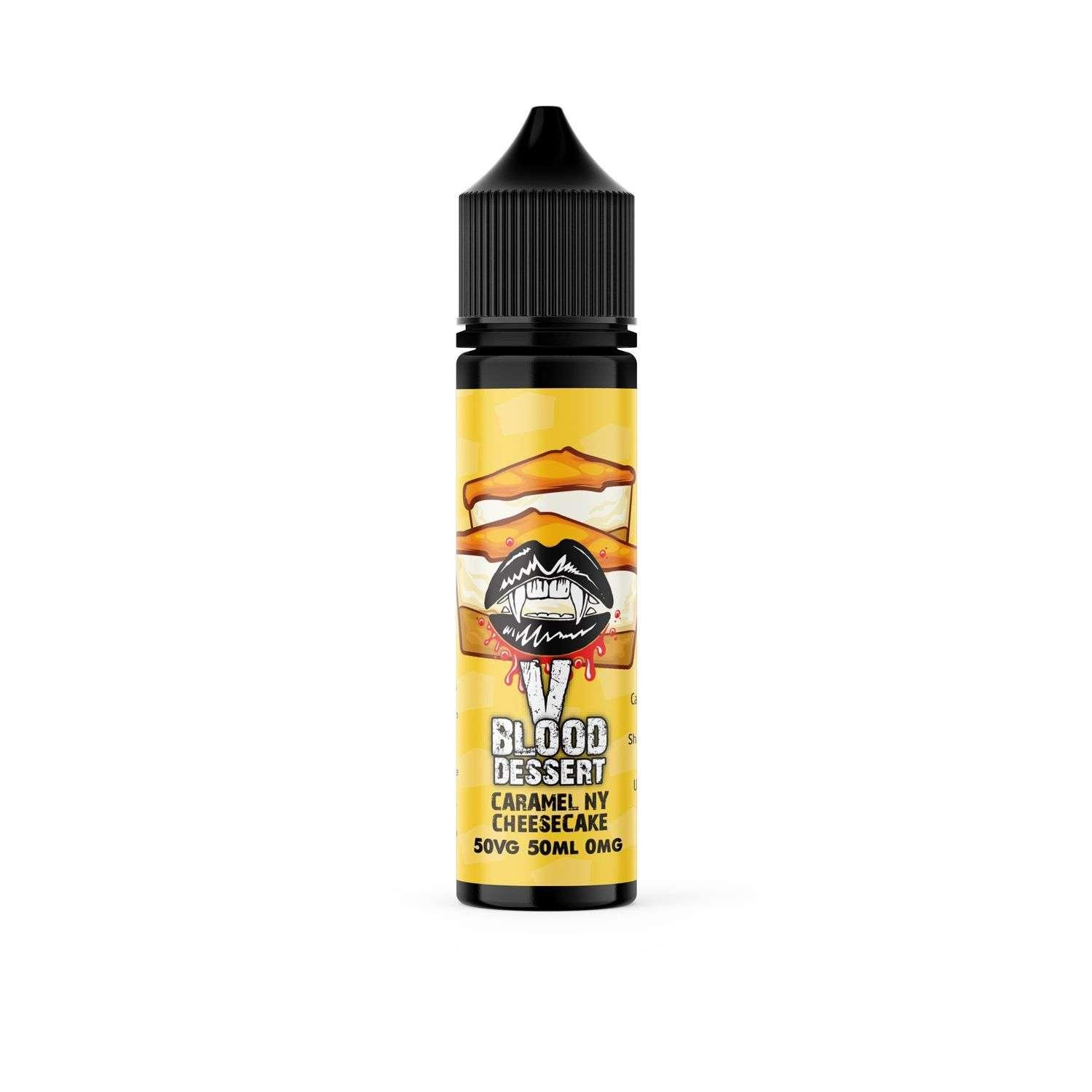 Product Image of Vampire Blood E Liquid Dessert - Caramel NY Cheesecake - 50ml