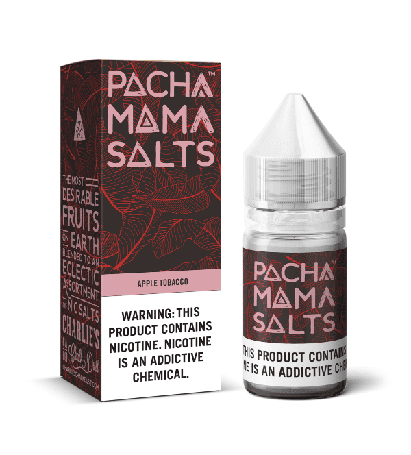 Product Image of Apple Tobacco Nic Salt E liquid by Pacha Mama Salts 10ml